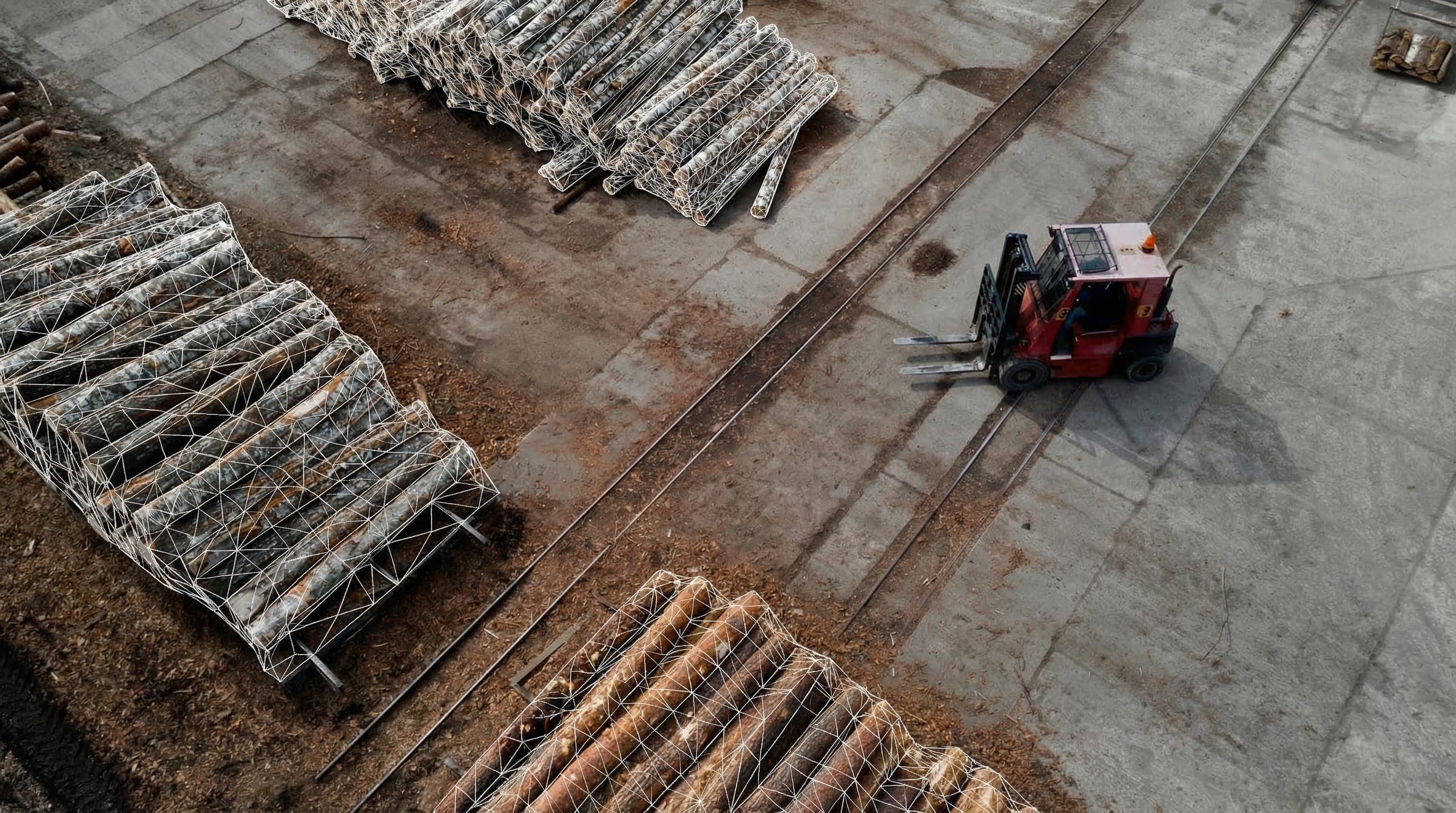 Measure piles as they actually exist