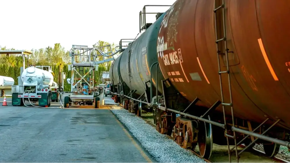 Norfolk Southern TBT transload facility