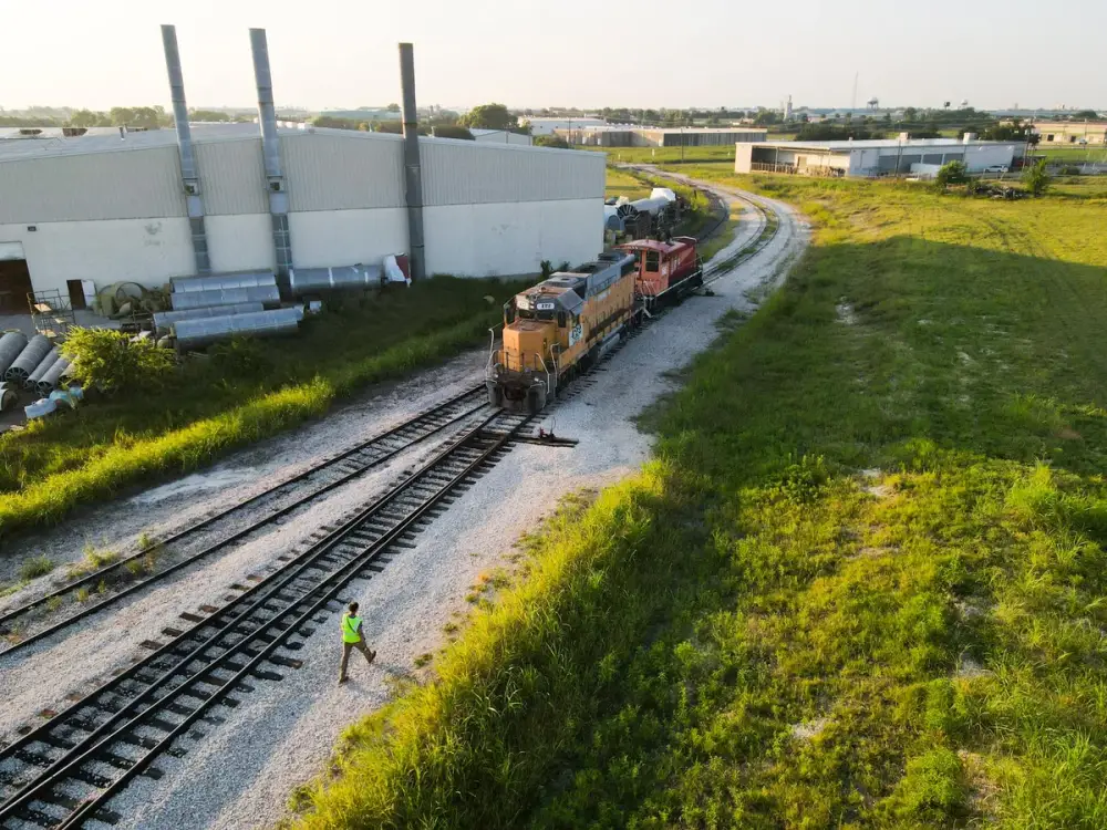 Temple & Central Railroad transload facility
